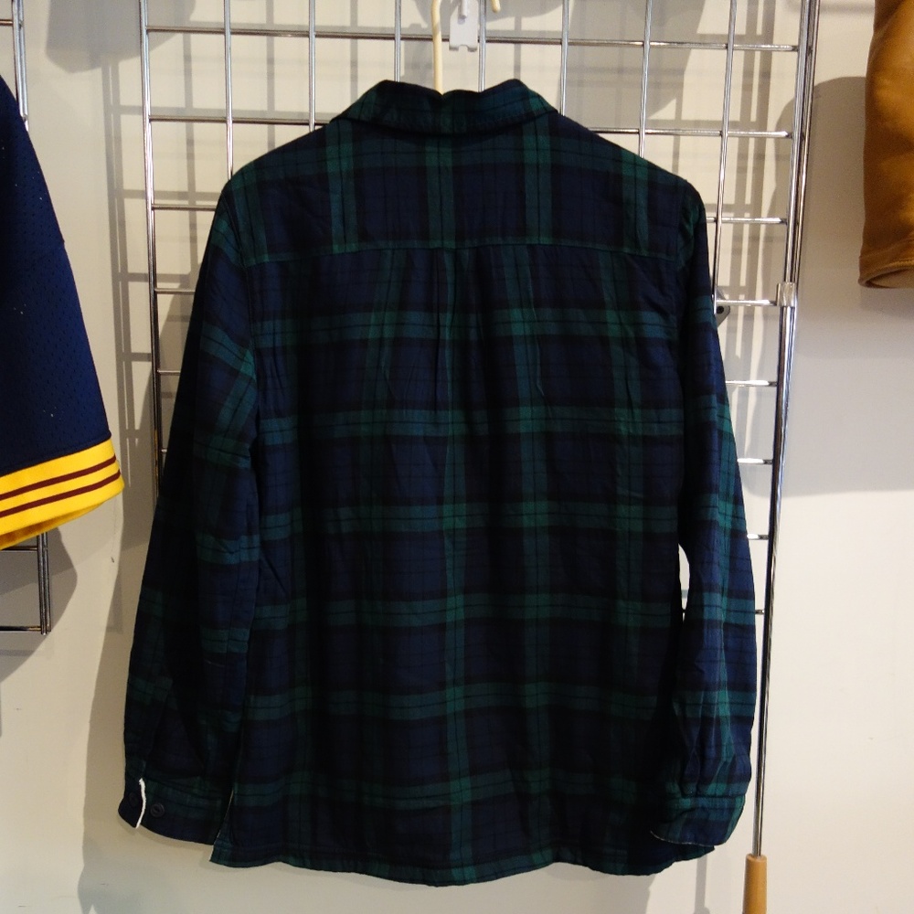 L.L. Bean Multicolored Notched Collar Button Down… - image 4